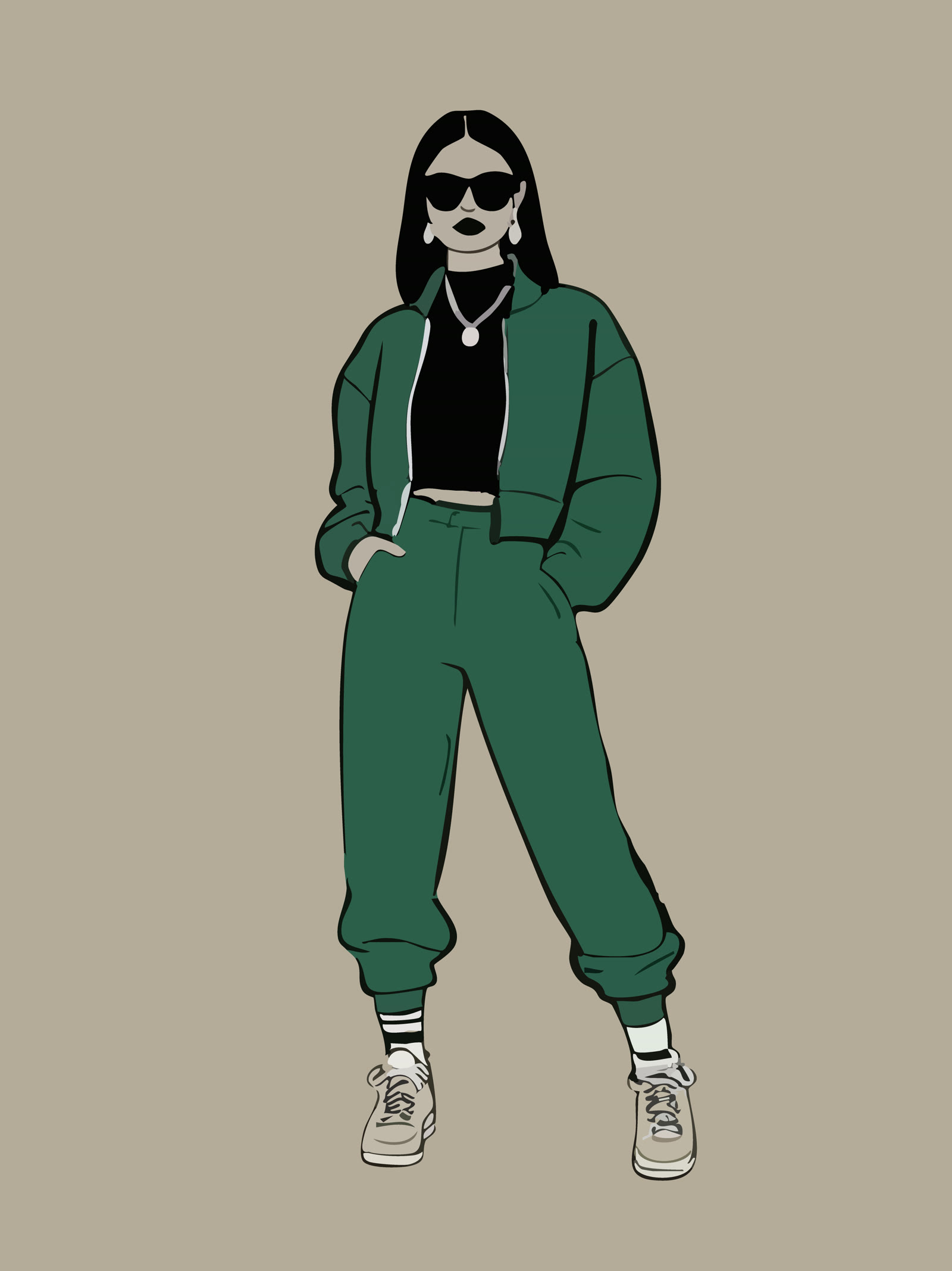 ComfyUI fashion LoRA — Detroit