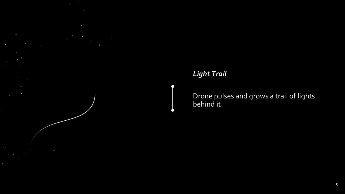 Brisbane NYE storyboard: Light Trail